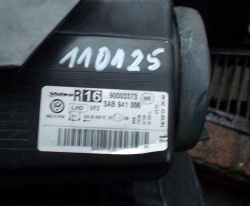 фото №9, Vw passat b7 лампа правая передняя оригинал 3ab941006