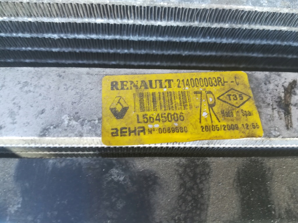 фото №6, Renault laguna iii вентилятор радиатор wody