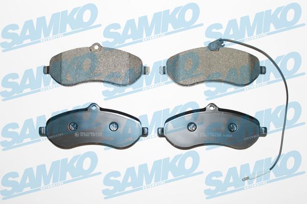 фото №4, Samko 5sp1348 тормозные колодки тормозные