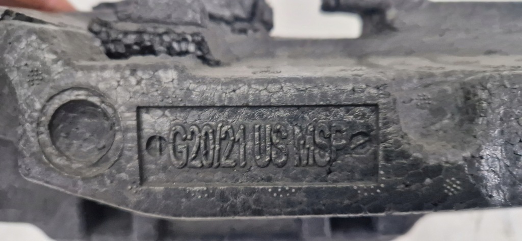 фото №10, Bmw 3 g20 g21 абсорбер бампера перед + датчик защиты пешеходов