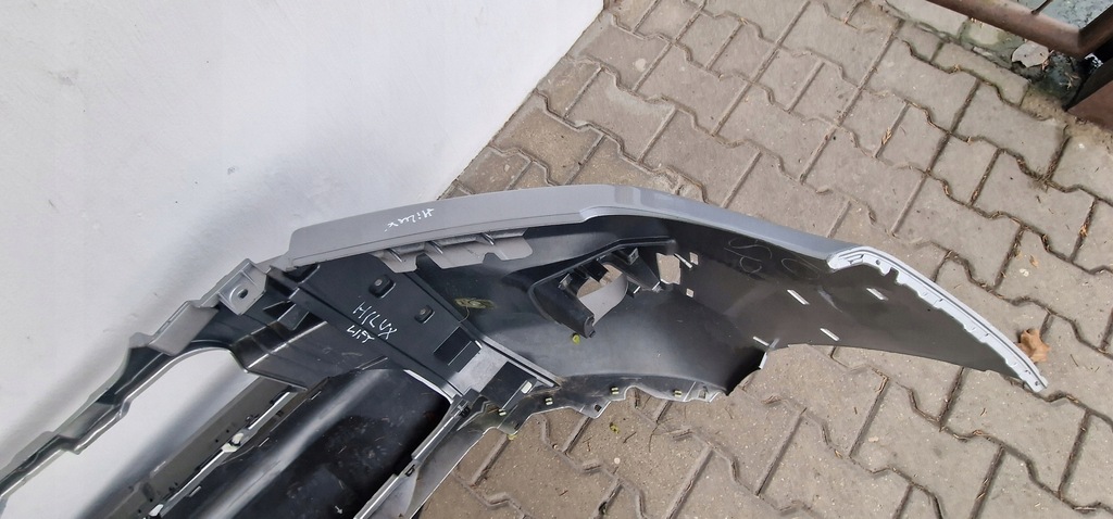 фото №9, Бампер перед накладка toyota hilux viii lift 2018r invincible