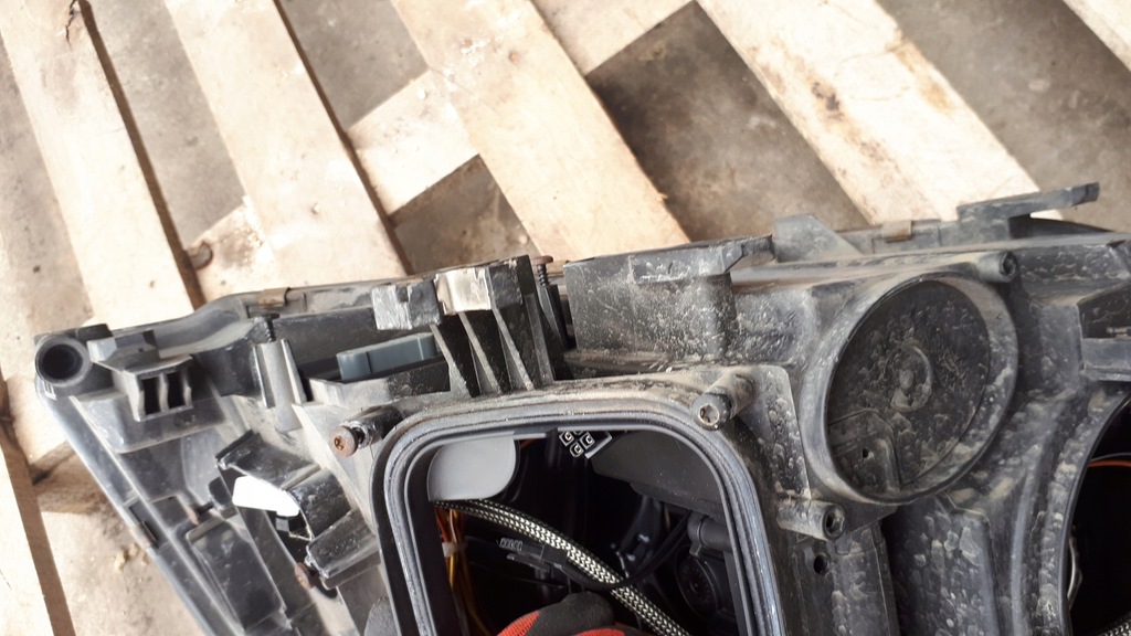 фото №10, A4 b8 s4 лампа лівий перед bixenon поворотний uk