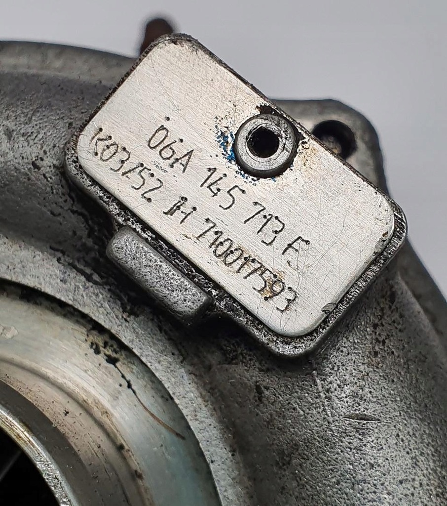 фото №6, Турбонагнетатель турбина audi tt 8n 1.8 t 06a145713f