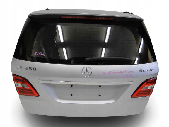 фото №1, Mercedes ml w166 крышка багажника задняя без оснащения + стекло 166