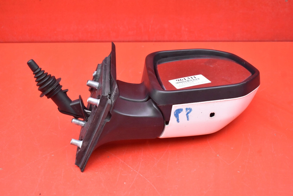 фото №5, Зеркало правое механический белый peugeot partner 2 ii 08-12