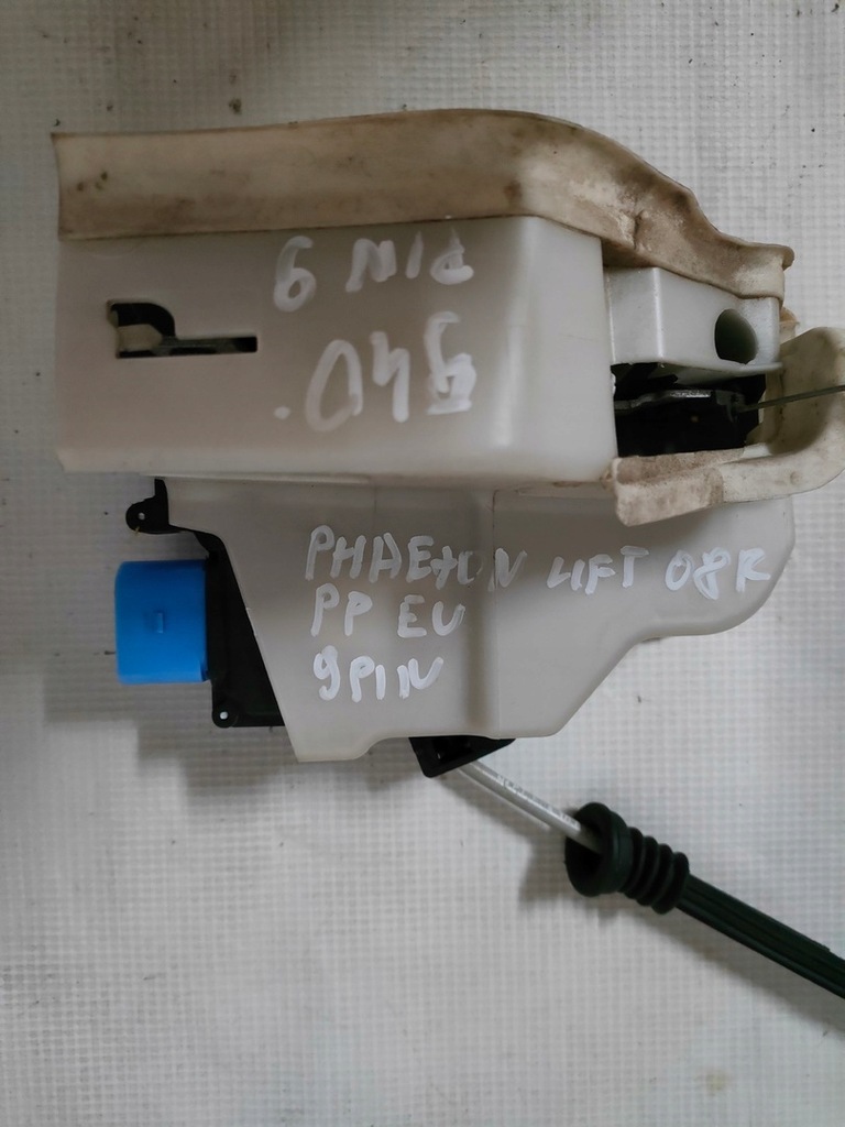 фото №4, Vw phaeton замок дверь правый перед eu 9pin