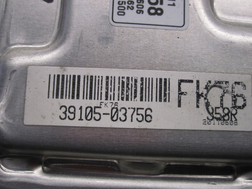 фото №5, Hyundai i10 i lift 11r бортовий комп'ютер блок керування двигуна 39105-03756 39110-03756