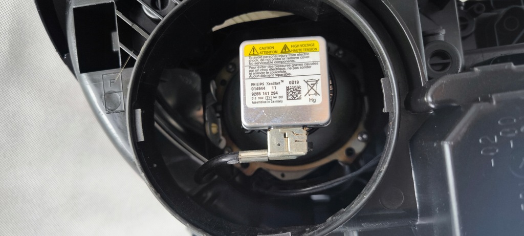 фото №7, Mercedes 211 lift ксенон лівий некерований kompletny фара лампа