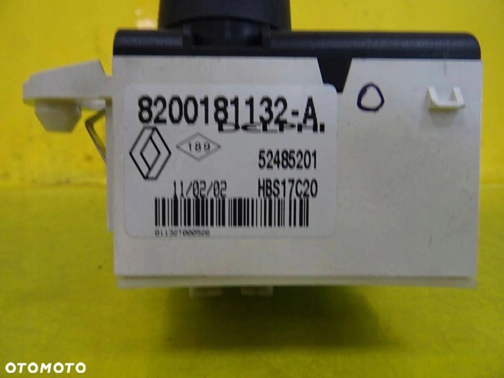 фото №5, Панель керування обдув renault vel satis 8200181132a nr35