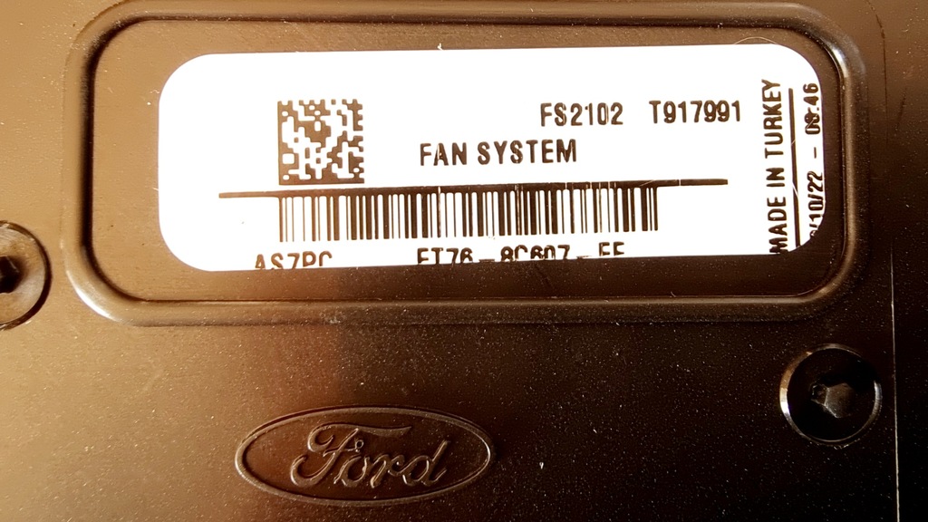 фото №10, Вентилятор радиатора transit /tourneo courier 14- 2225636 _ et76-8c607-fe