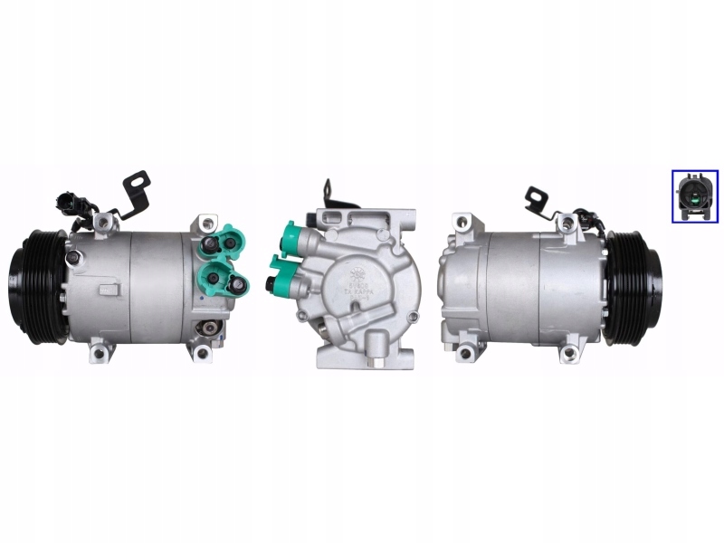 фото №1, Компресор кондиціонера mitsubishi lancer viii 1.6