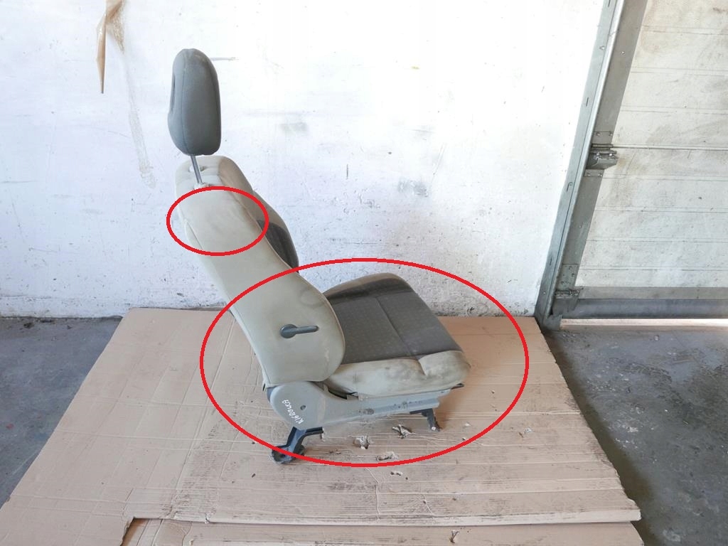 фото №8, Сидіння лівий водія перед nissan x-trail i t30 00-