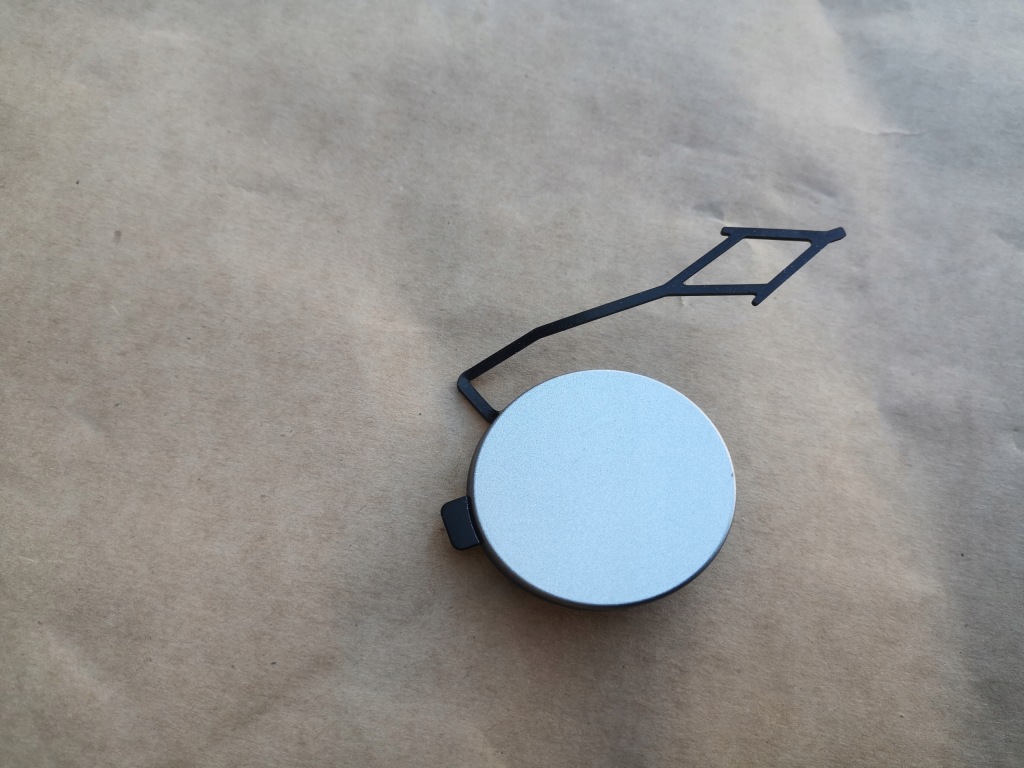 фото №2, Заглушка фаркоп задняя arteon серебристая 3g8807441