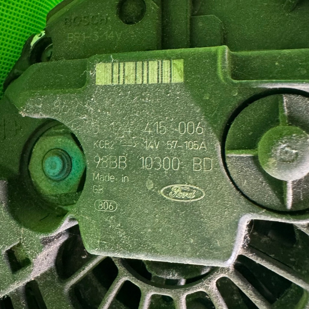 Генератор bosch ford 0124415006 Оригинал