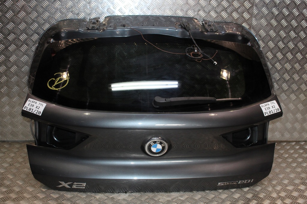 фото №1, Bmw x2 f39 крышка багажника задняя стекло тонированная b39
