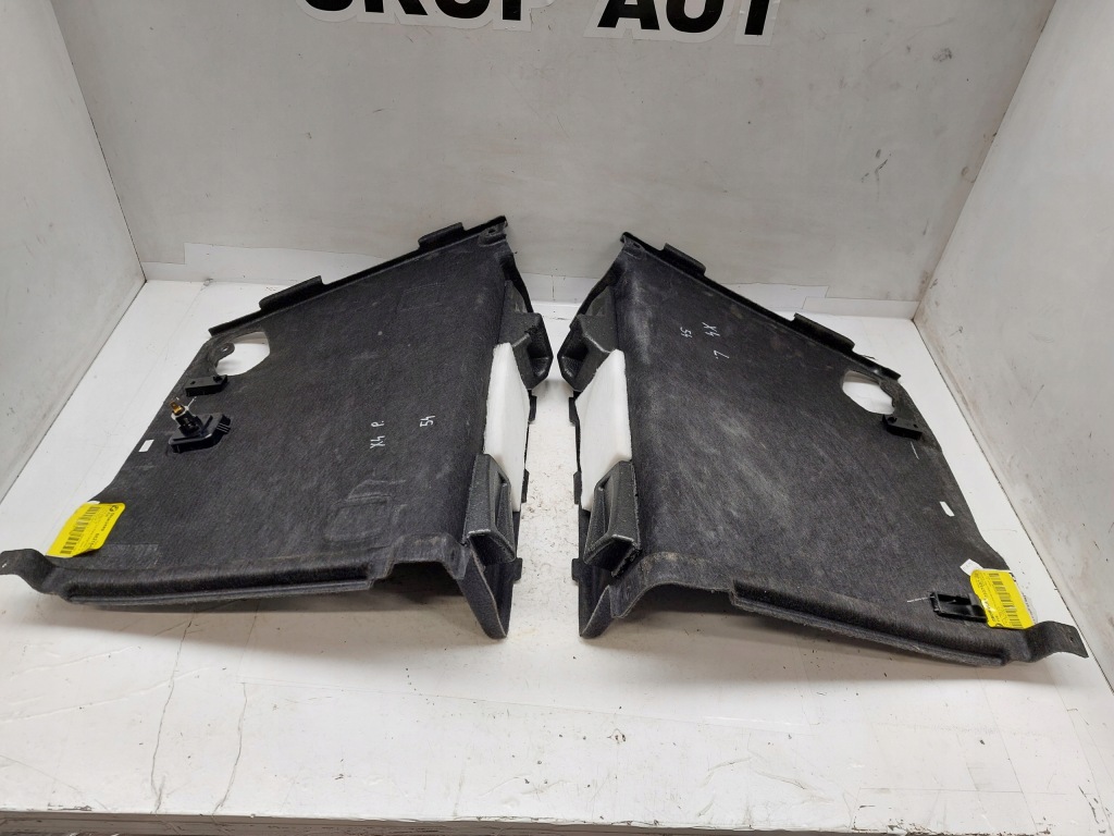 фото №5, Bmw x4 f26 g01 обшивка крышка ниша багажника левая + правая 6821646 7337587