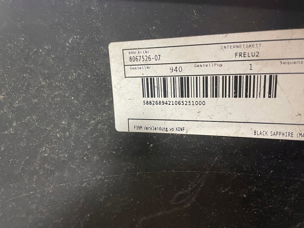 фото №6, Бампер перед передний bmw x2 f39 m-pakiet sport