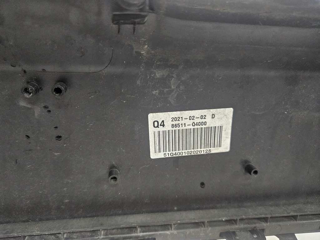 фото №16, Kia niro ev i 2018 - бампер перед 4 x pdc 86511-q4000 лак abp