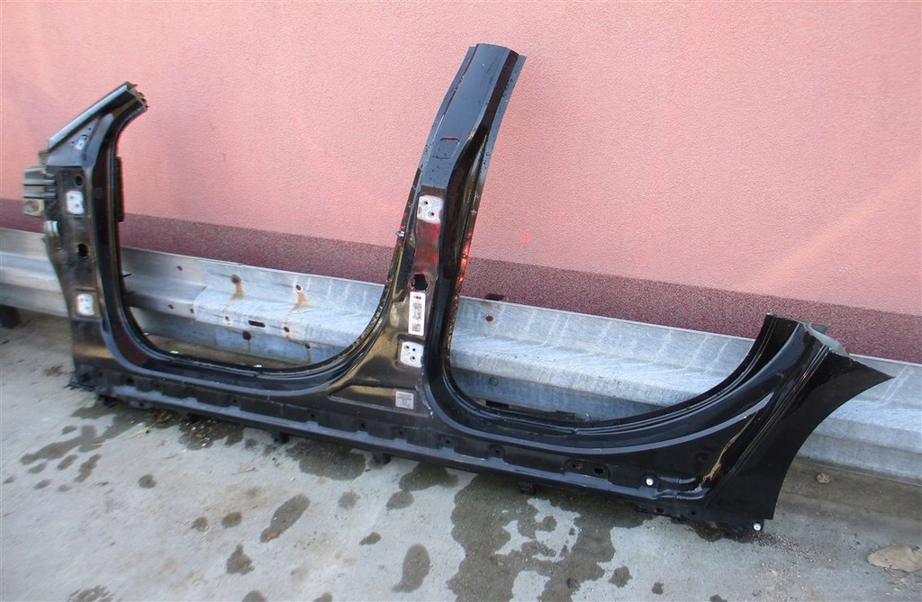 фото №4, Порог блок двигателя левый citroen c5 iii x7 ktvd