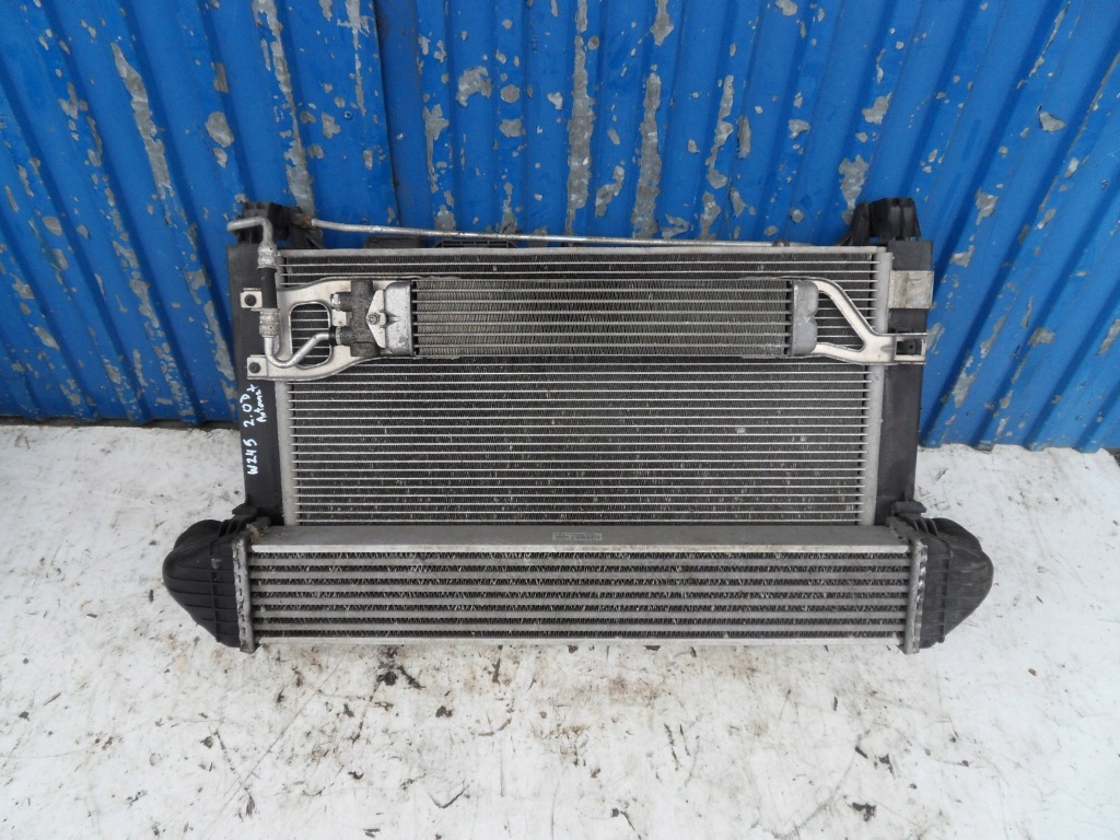 фото №1, Mercedes b-klasa w245 2.0 cdi комплект радіатор радіатор автоматична коробка передач