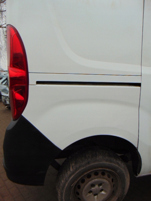 фото №1, Чверть крила правий задня fiat doblo ii combo d 2015r