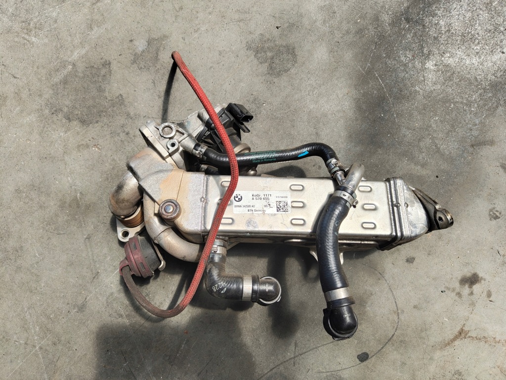 фото №1, Bmw x5 g05 радіатор вихлопних газів egr 8570655