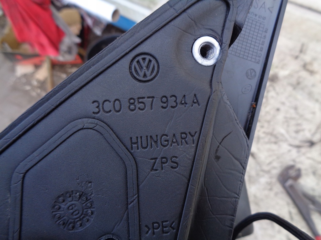 фото №9, Дзеркало праве vw passat b7 6 pin europa
