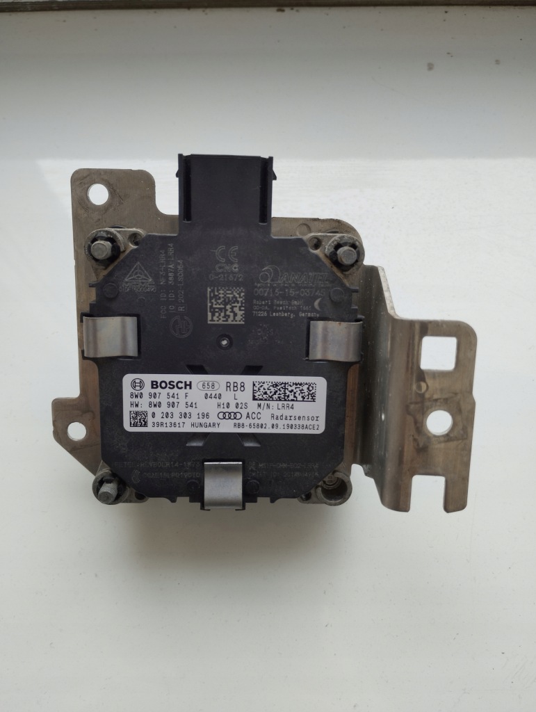 фото №2, Модуль радар distronic audi a4 b9 8w 8w0907541f