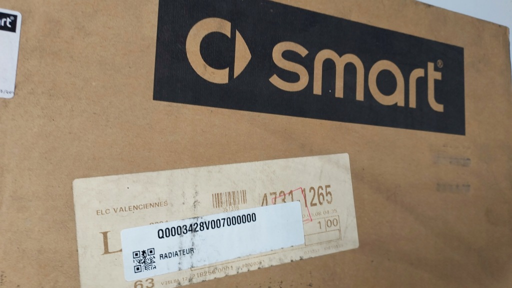 Smart w450 радиатор воды Доставка