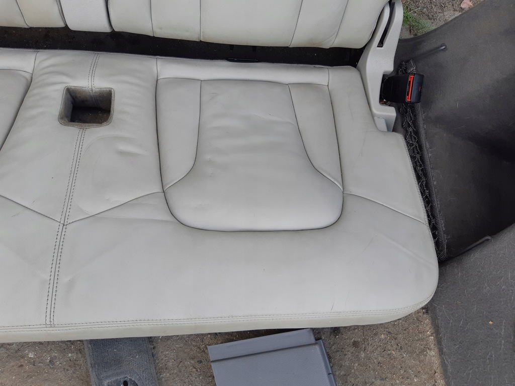 фото №9, Audi q7 4l сиденья iii 3 ряд обшивки кожа комплект