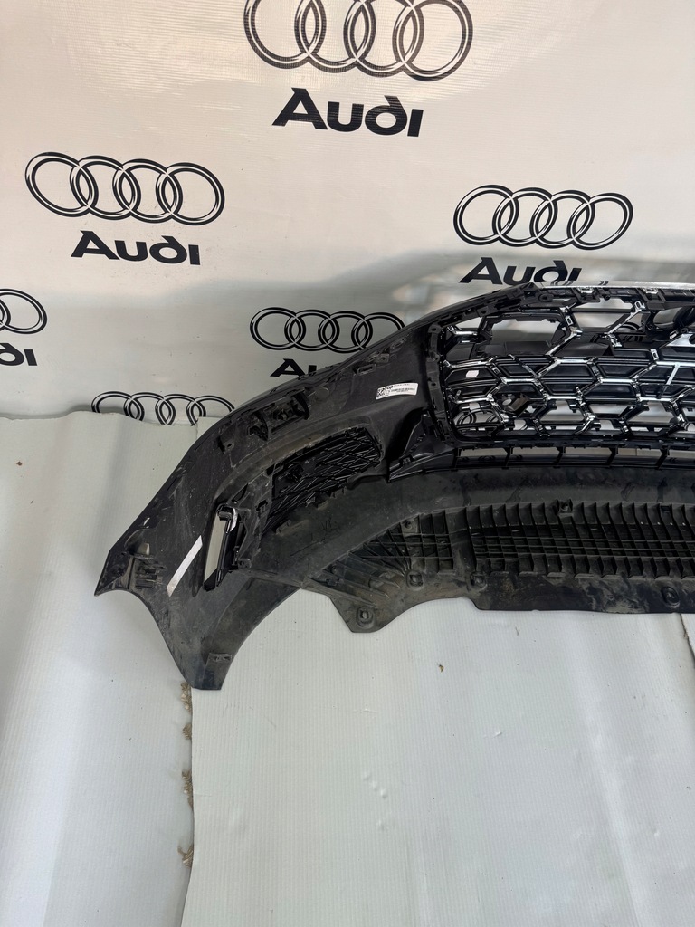 фото №8, Audi a6 c8 4k 17-23 бампер передний 6x pdc омыватель решётка радиатора lift оригинальный номер audi