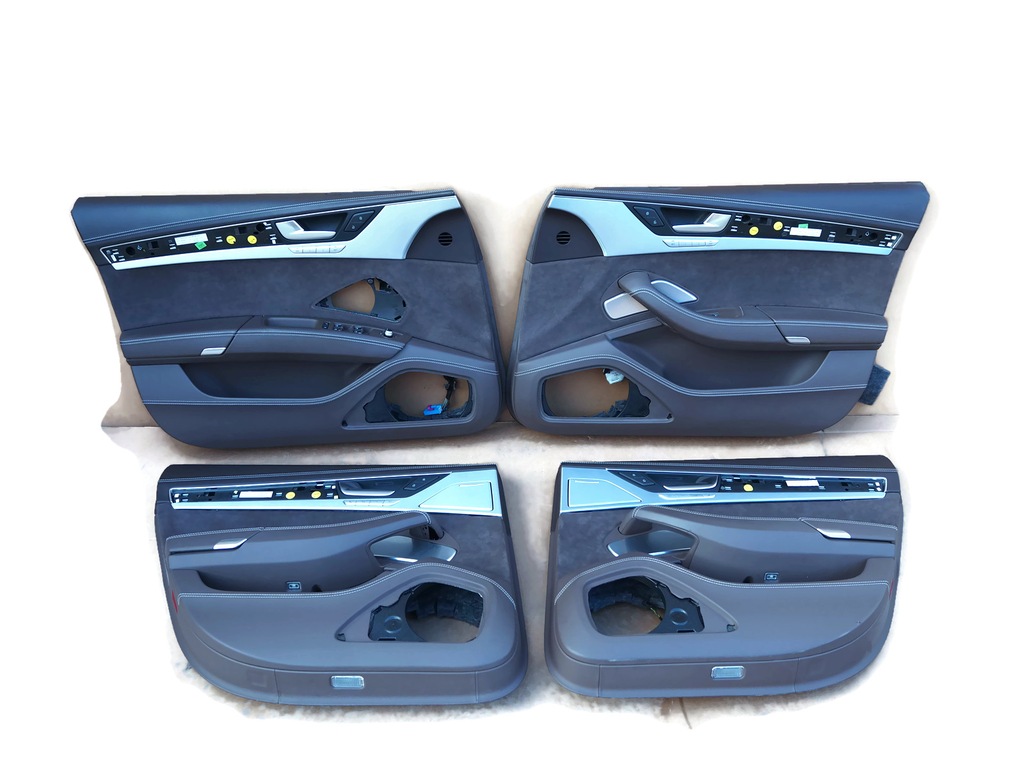 фото №1, Audi a8 4h обивка обшивка перед левый кожа