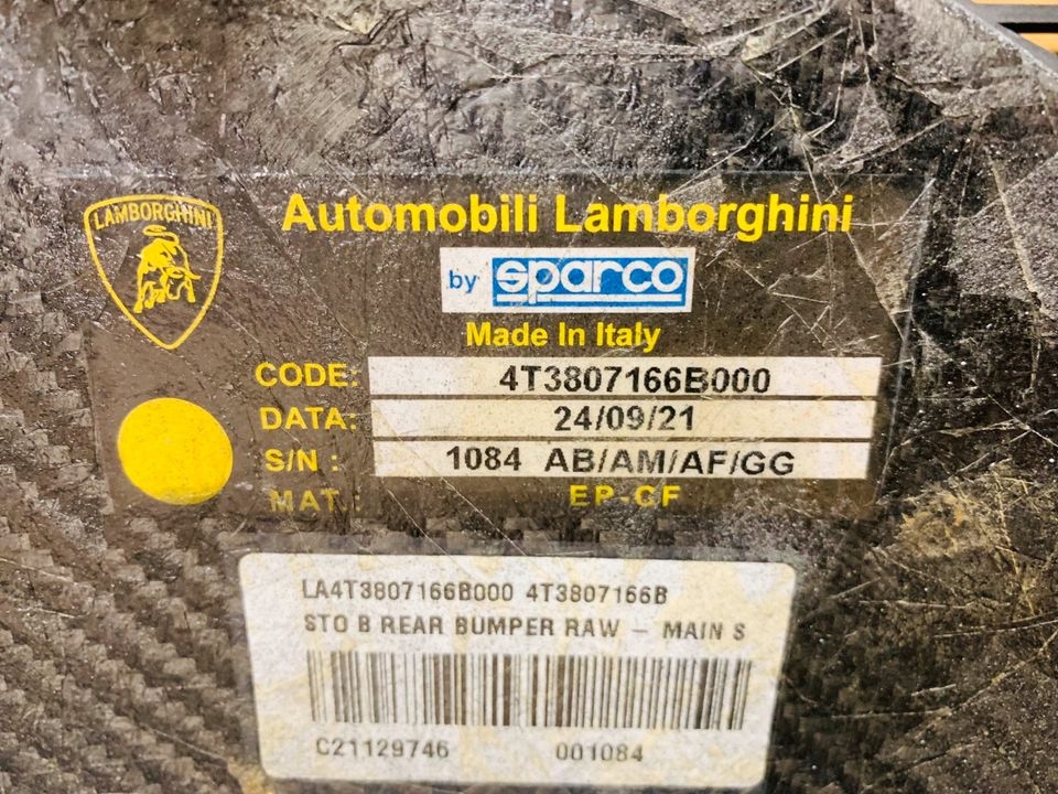 фото №13, Lamborghini huracan sto бампер диффузор 4t3807166b