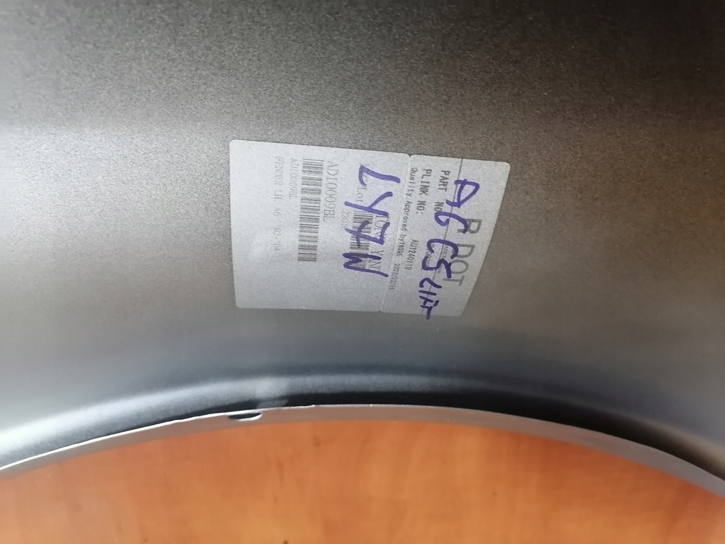 фото №9, Крила лівий перед передній audi a6 c5 ly7w lift