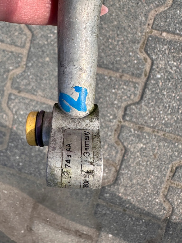 фото №5, Шланг кондиціонера touran 1t0820743ap 1t0820743aa