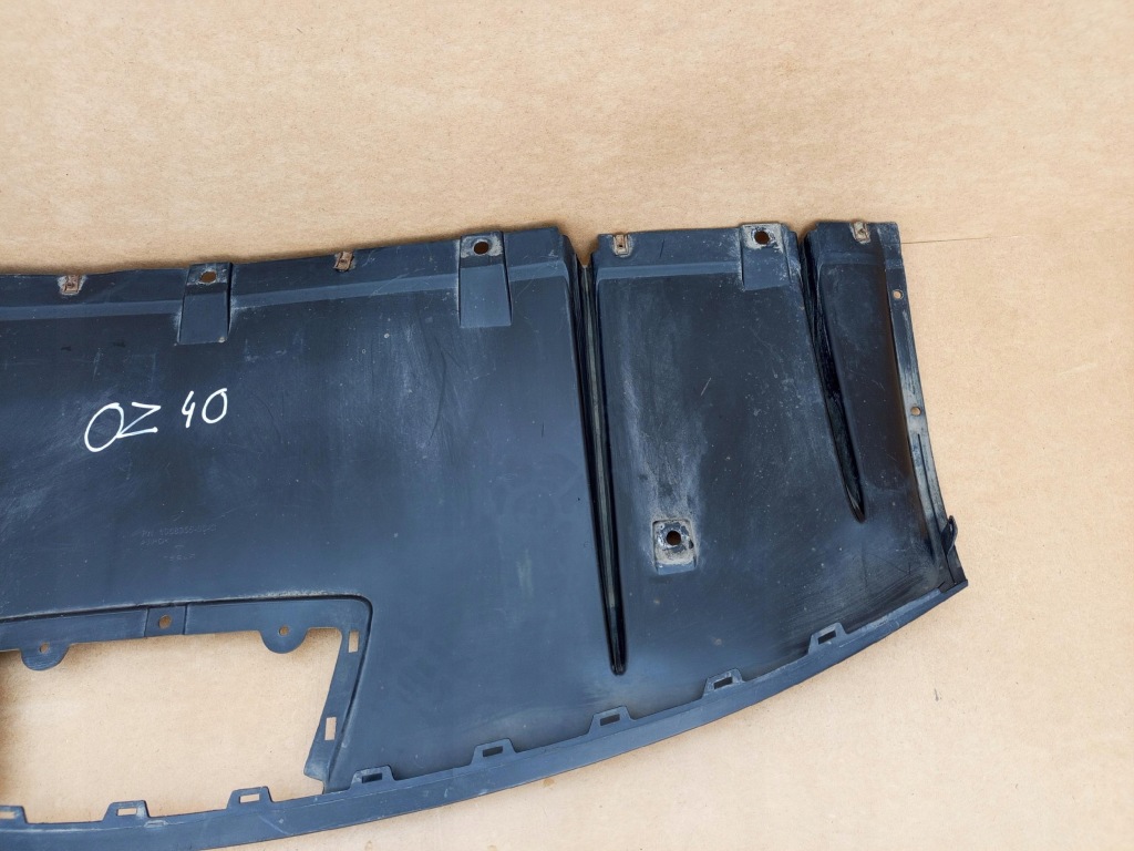 фото №11, Tesla model x 2016- спойлер дифузор накладка бампера задня 1058356-00-c