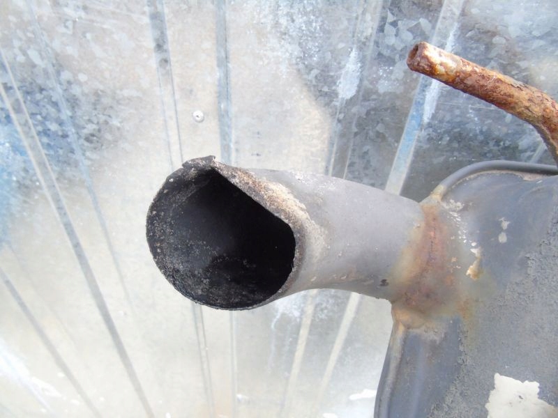 фото №7, Mercedes sklasa w220 3.2 cdi выхлоп гаситель гаситель