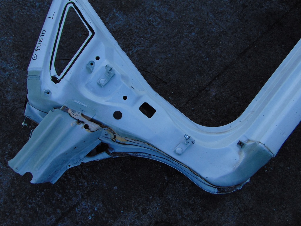 фото №2, Fiat grande punto evo левый порог блок двигателя 5d