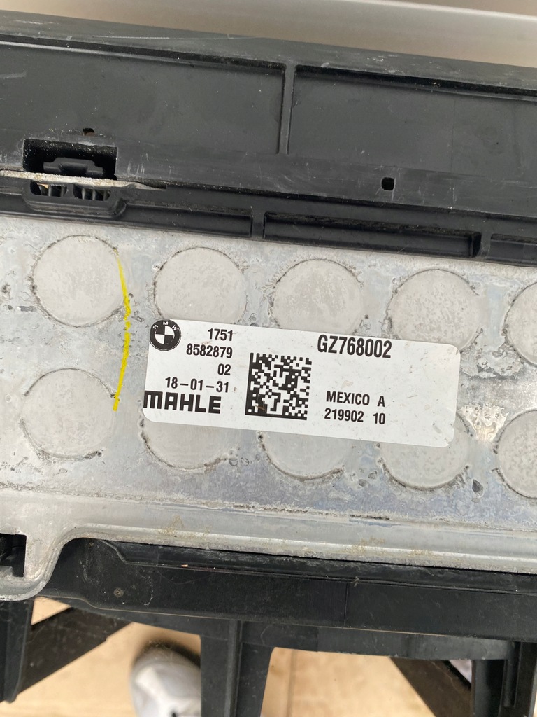 фото №9, Набор радиатор вентилятор bmw g01 x3 g02 x4 1.8d