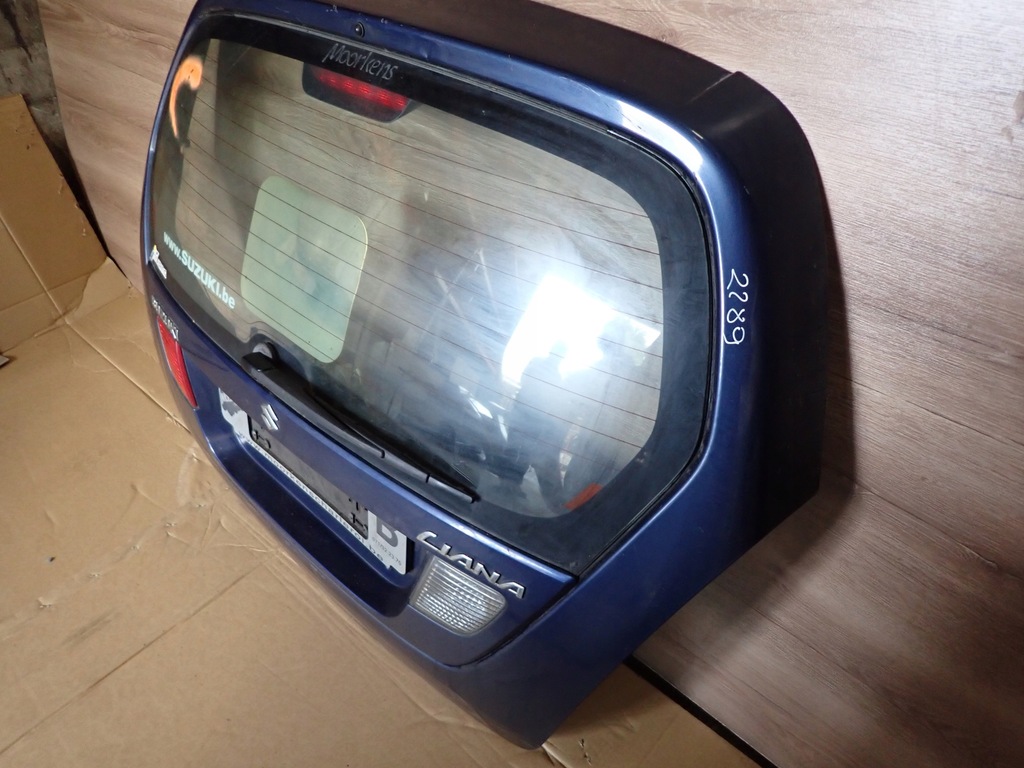 фото №11, Suzuki liana 04-07 крышка багажника багажника стекло z2v