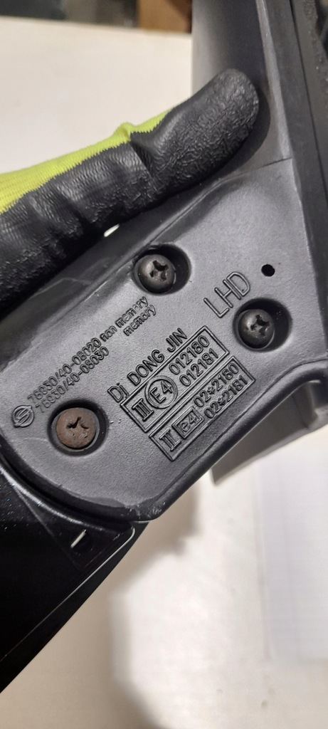 фото №6, Ssangyong зеркало правое 11pin europa