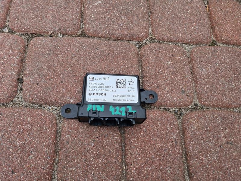 фото №1, Модуль блок управления парковки opel meriva b 13447860