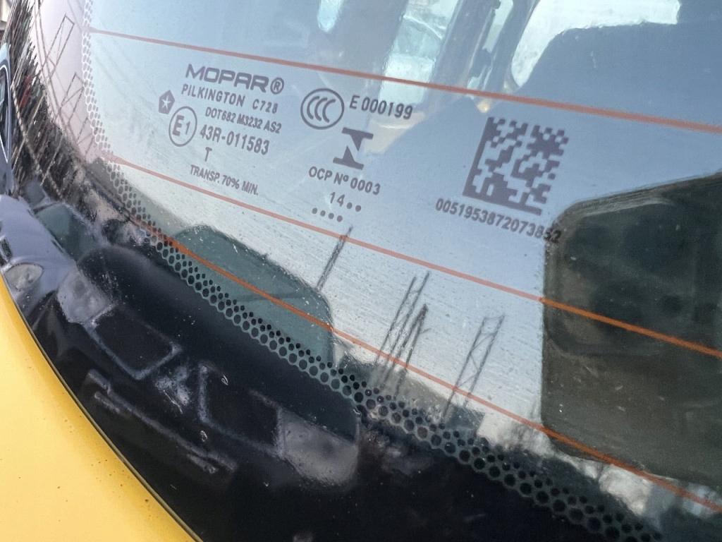 фото №7, Jeep renegade 14-18 задняя крышка багажника багажника задняя комплектная 178