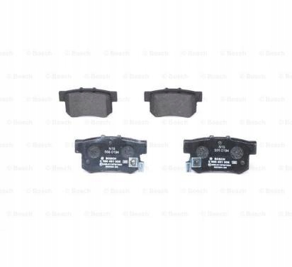 фото №1, Bosch гальмівні колодки гальмівні honda accord iv/v/vi/