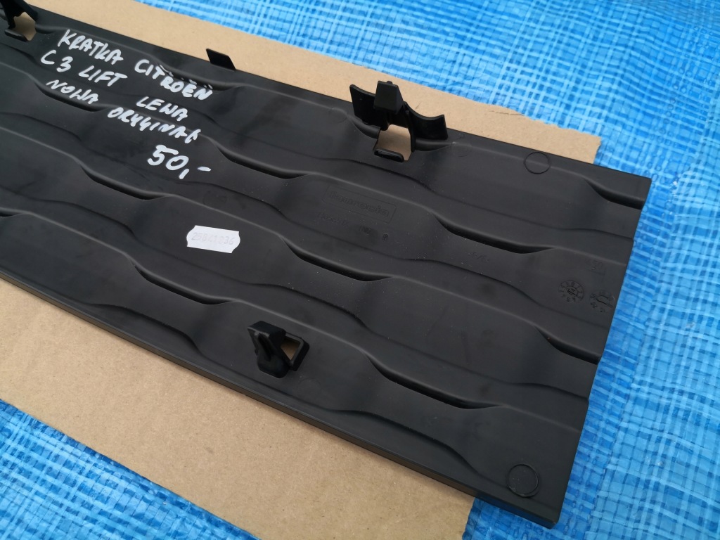 фото №6, Citroen c3 lift решітка ліва бампер перед nowa