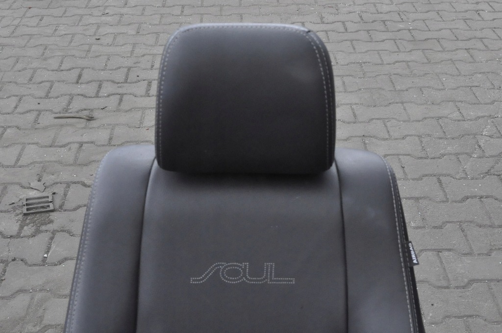 фото №7, Kia soul сидіння лівий водія uk шкіра