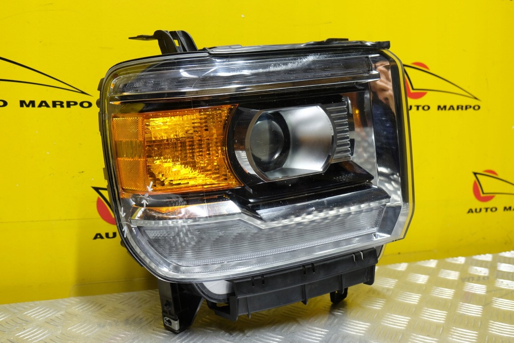 фото №3, Gmc sierra 2014 15 фара лампа перед ксенон з led r usa