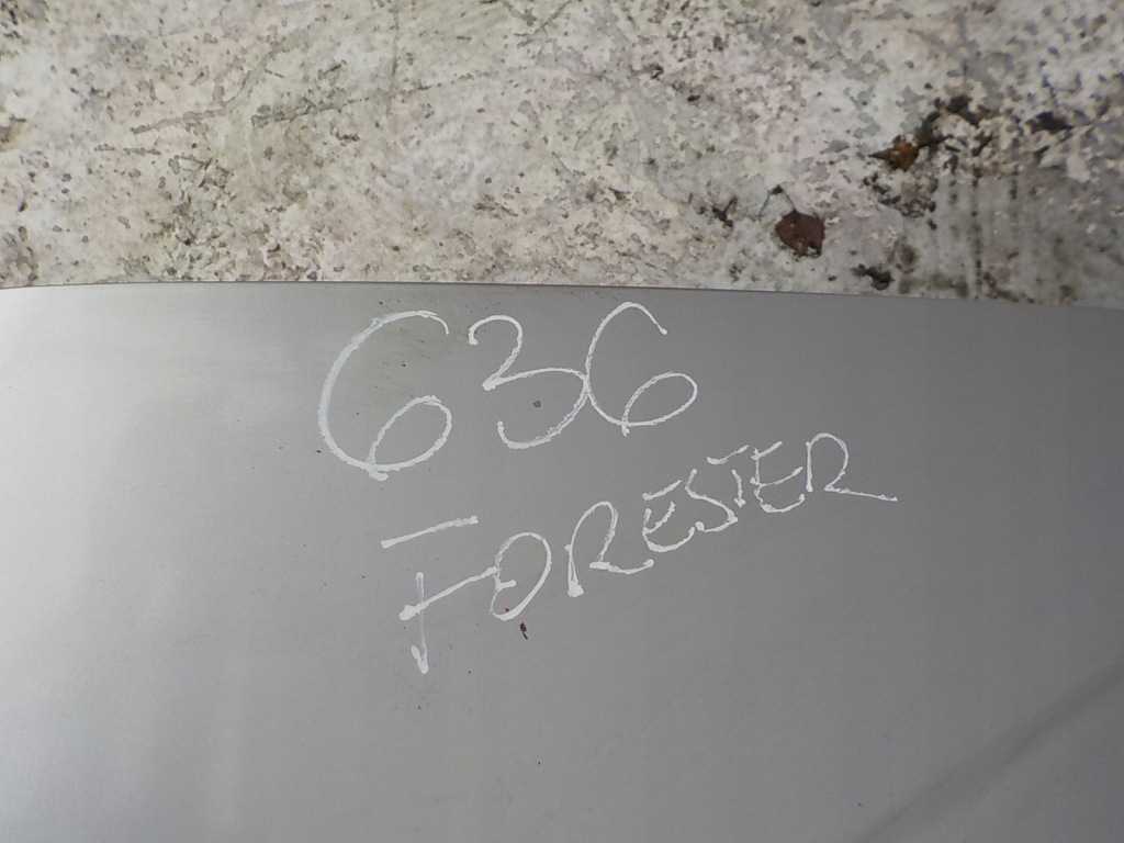 фото №2, 636 subaru forester ii sg капот крышка двигателя