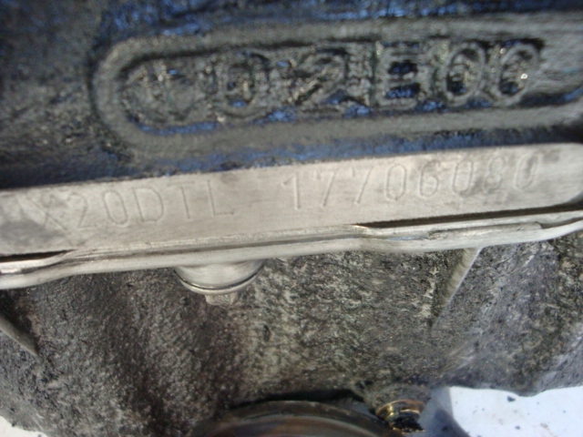 фото №6, Двигатель opel astra ii g zafira a 2.0 x20dtl 0470504011 kpl