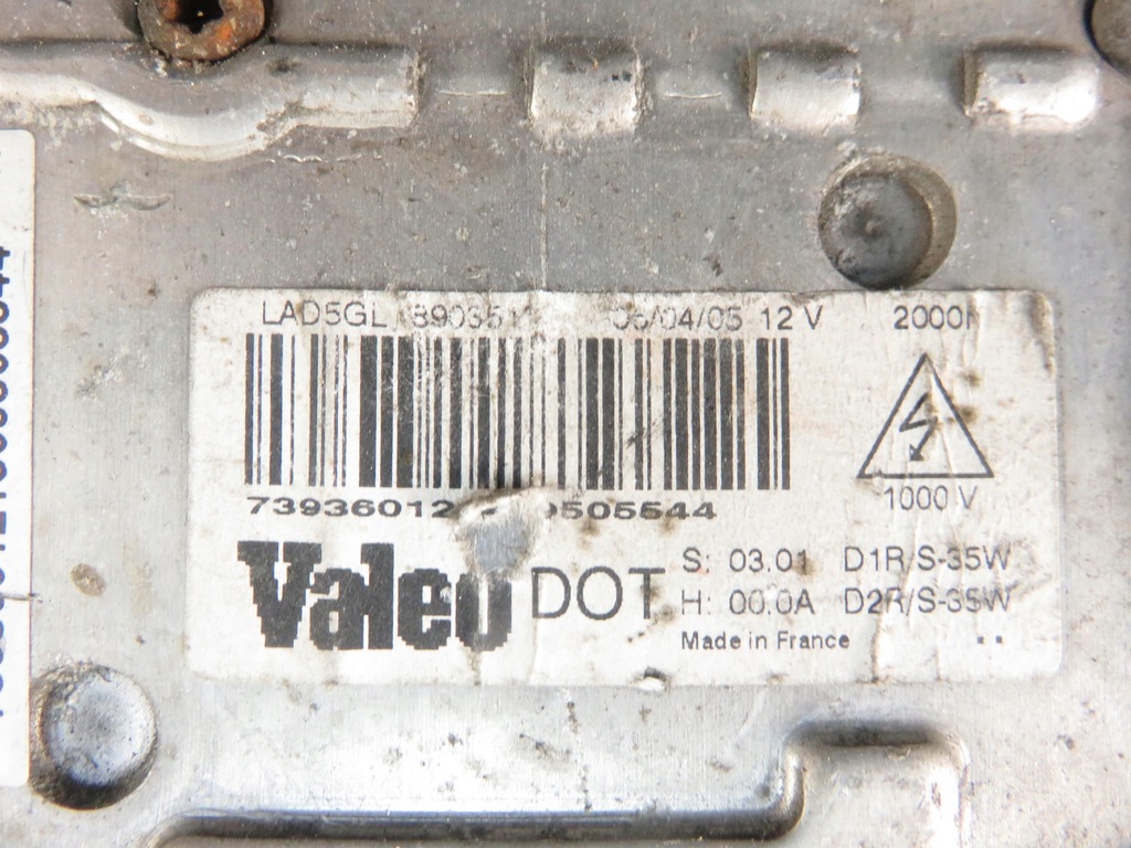 фото №7, Лампа левая передняя renault laguna ii 8200163323